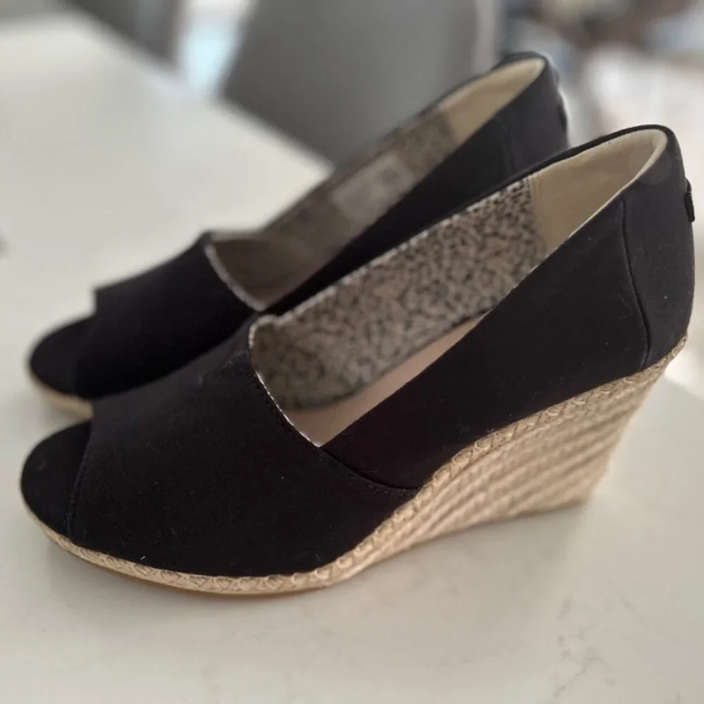 Toms Michelle Wedge Heel - Picture 4 of 7